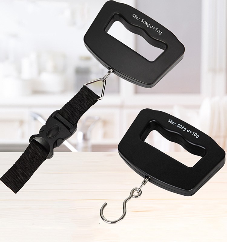 DH-C028 hanging luggage scale 50kg range 10g division