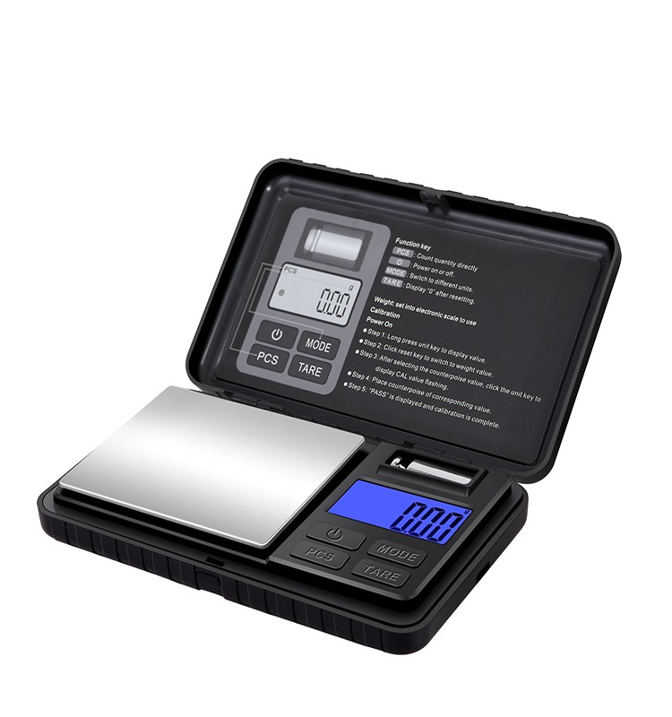 Pocket jewelry weighing scale 