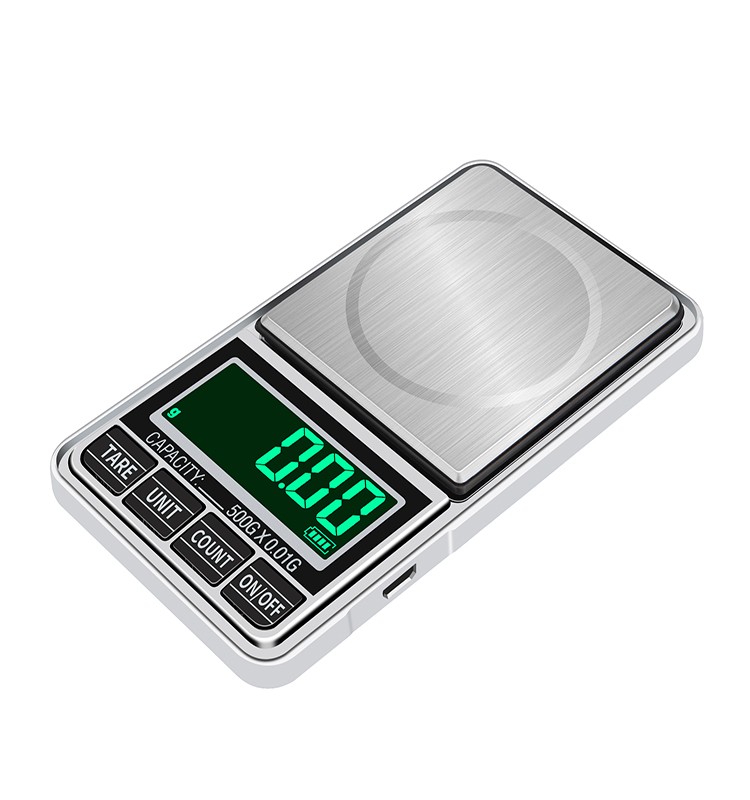 100g 200g 300g 500g Digital Pocket Scale Mini Electronics Balance 0.01g