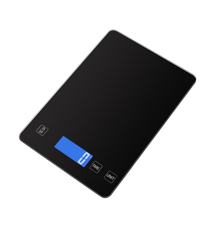 DH-A11 tempered glass digital kitchen scale 5kg/10kg/15kg