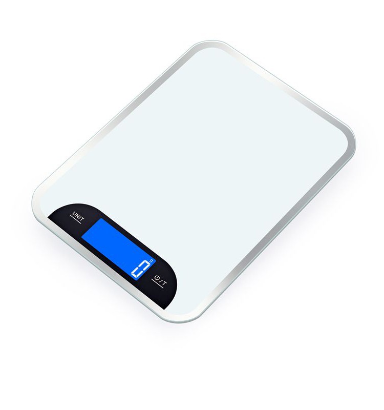 DH-A302 tempered glass digital kitchen scale 