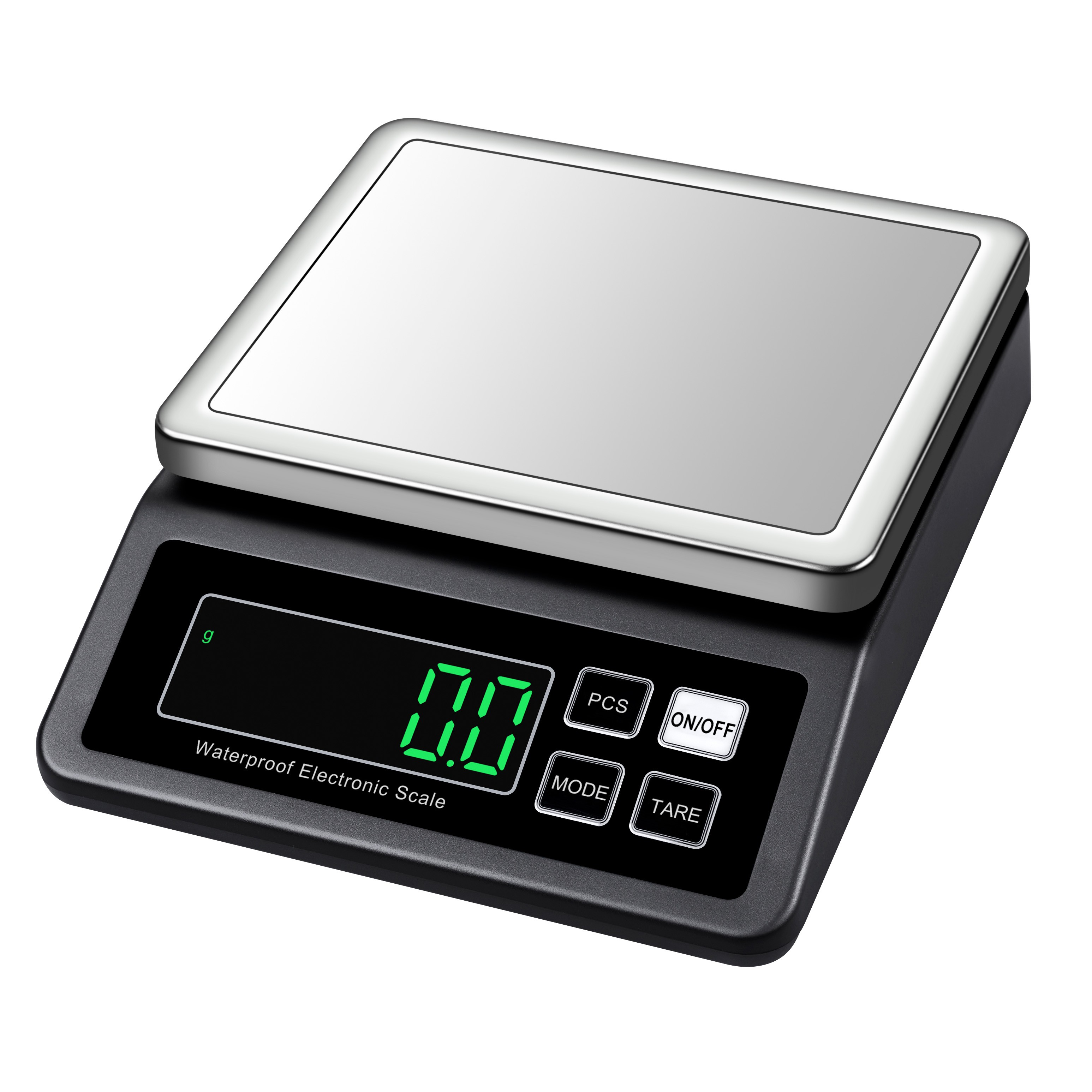 Stainless Steel Platform Weighing Scale 3kg 5kg 10kg/0.1g 10kg 15kg/1g