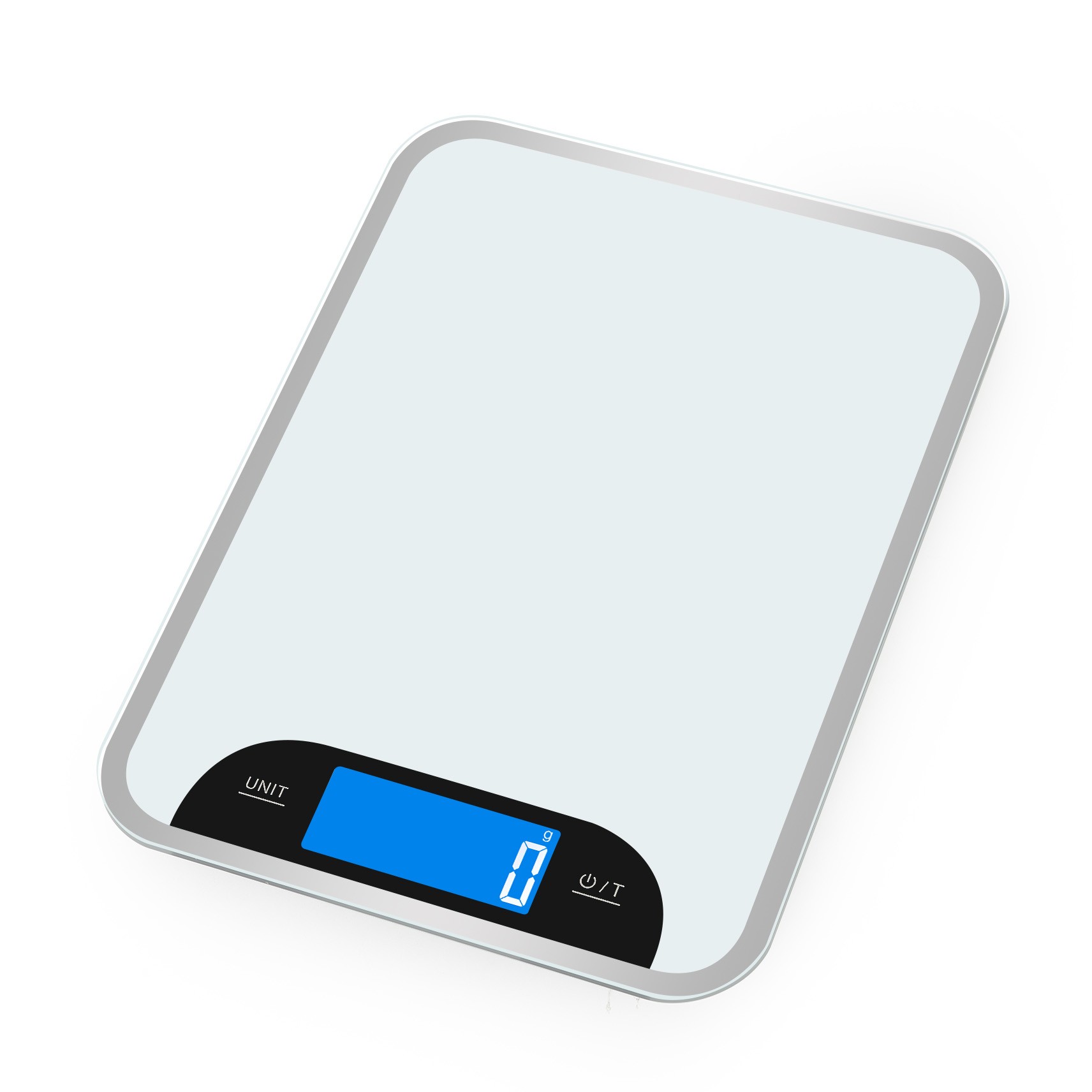 Tempered Glass Platform Large Capacity Kitchen Scale 5kg,10kg,15kg/1g