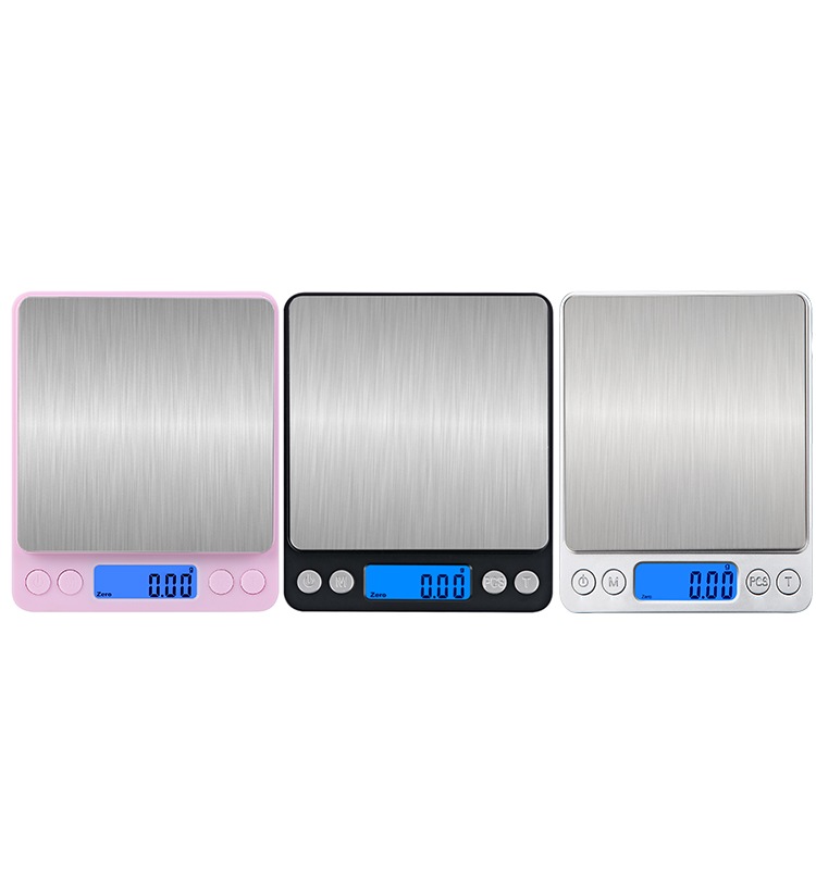 500G 1KG 2KG 3KG Portable Digital Kitchen Food Scale(图4)