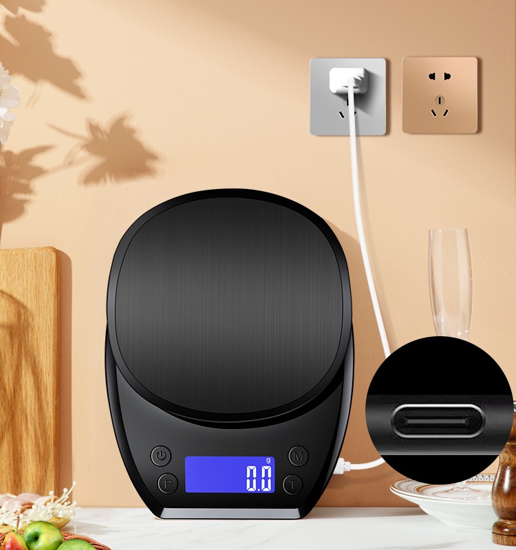 ABS digital kitchen food weighing scale(图1)