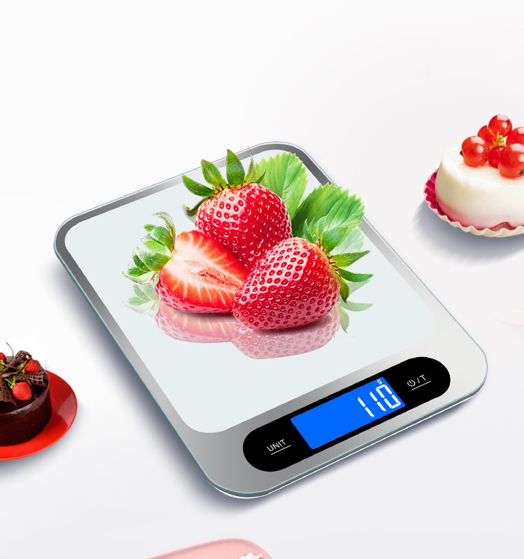 Tempered glass electronic kitchen food scale (图5)