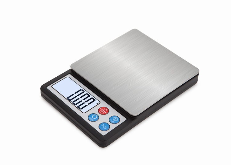 Multifunction electronic kitchen scale measuring range 600g, 1kg, 2kg, 3kg(图1)