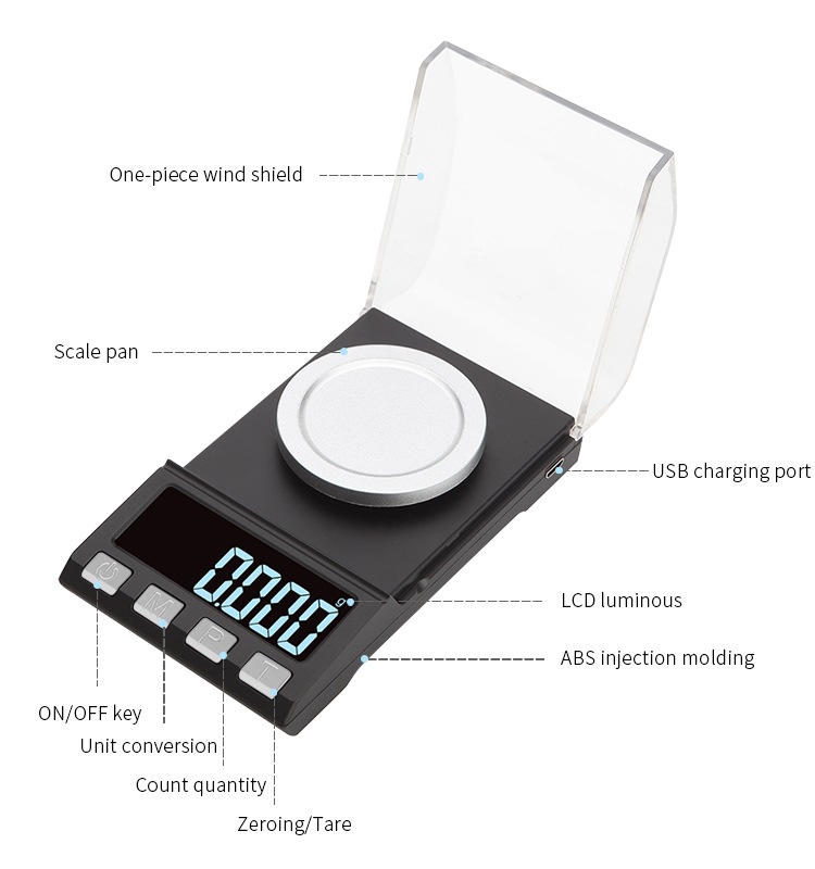 jewelry scale 10g/20g/50g/100g/200g*0.001g(图3)