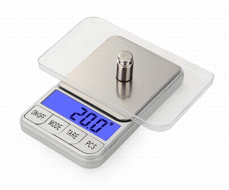 100g 200g 500g 1kg Accuracy 0.01g 0.1g Wholesale digital Pocket Scale(图2)