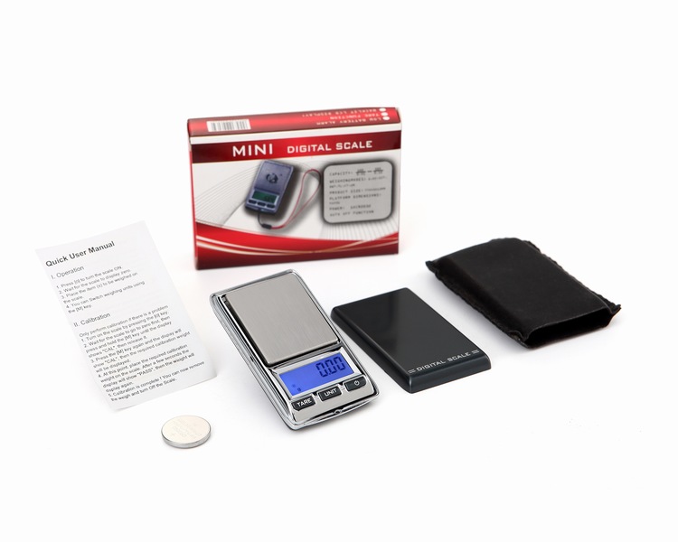 100g 200g 300g 500g Digital Pocket Scale Mini Electronics Balance 0.01g(图1)