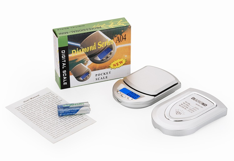 Jewelry pocket scale range 100g 200g 500g precision 0.1g 0.01g(图1)