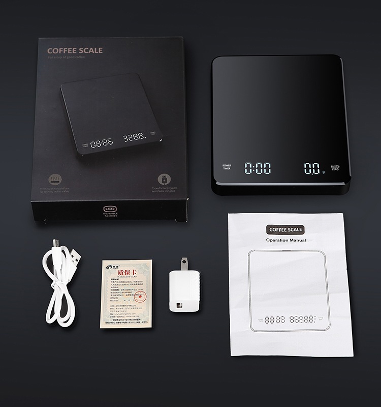 Kitchen coffee scale measuring 3kg*0.1g(图1)