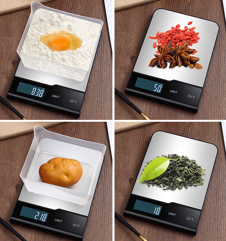 Super thin stainless steel kitchen scale (图1)