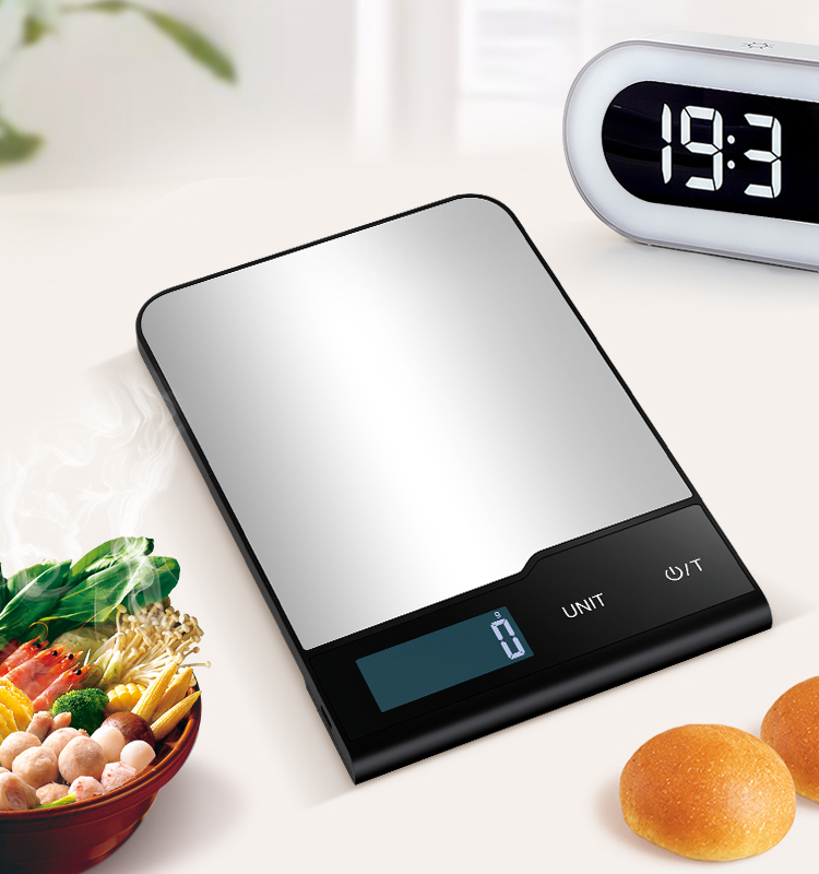 Super thin stainless steel kitchen scale (图4)