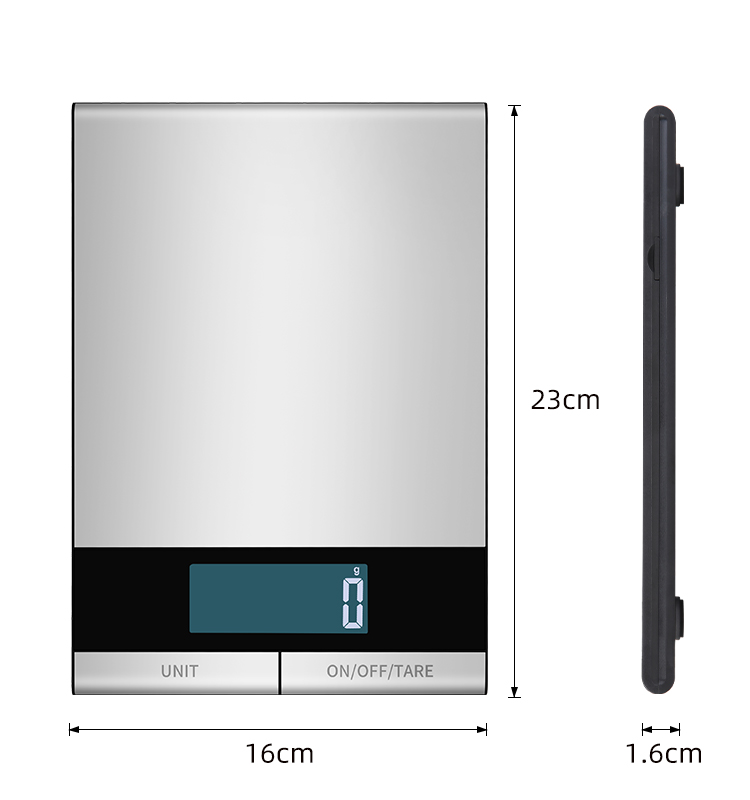 Super thin digital food kitchen scale (图1)