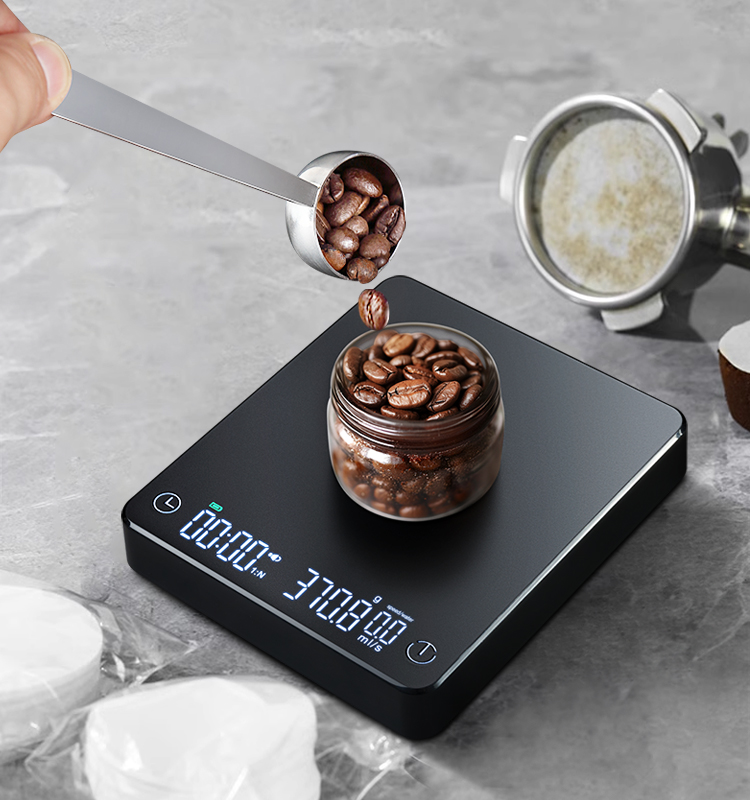 Smart Digital Coffee Scale 1kg/0.1g 2kg/0.1g 3kg/0.1g 5kg/0.1g(图3)