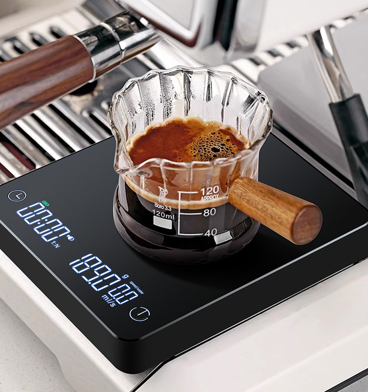 Smart Digital Coffee Scale 1kg/0.1g 2kg/0.1g 3kg/0.1g 5kg/0.1g(图5)