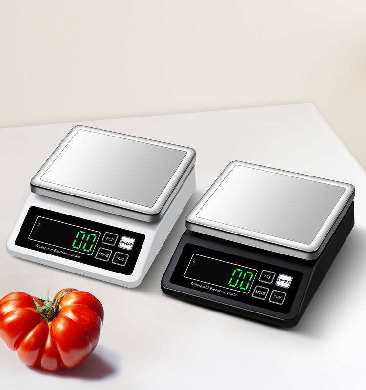 Stainless Steel Platform Weighing Scale 3kg 5kg 10kg/0.1g 10kg 15kg/1g(图2)