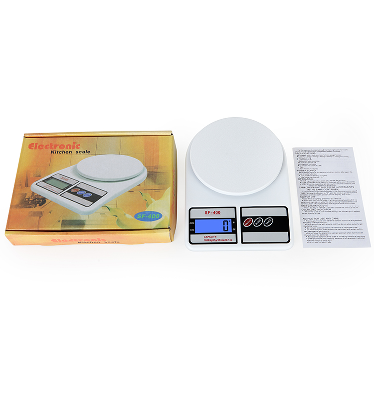 Hotselling Model Digital Kitchen Food Scale 1kg,3kg,5kg,7kg,10kg/1g(图3)