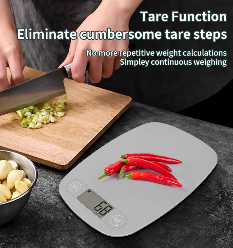 Super Slim Color Custom Digital Kitchen Scale 5kg/1g(图8)