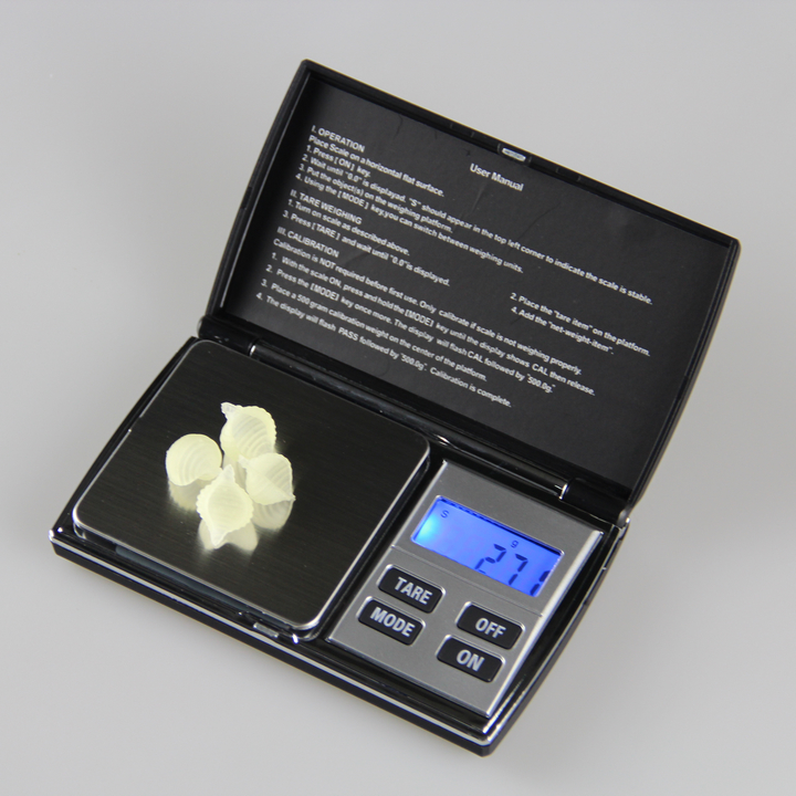 High Accuracy 0.01g Digital Pocket Scale 100g,200g,300g,500g/0.01g 500g,1kg/0.1g(图4)