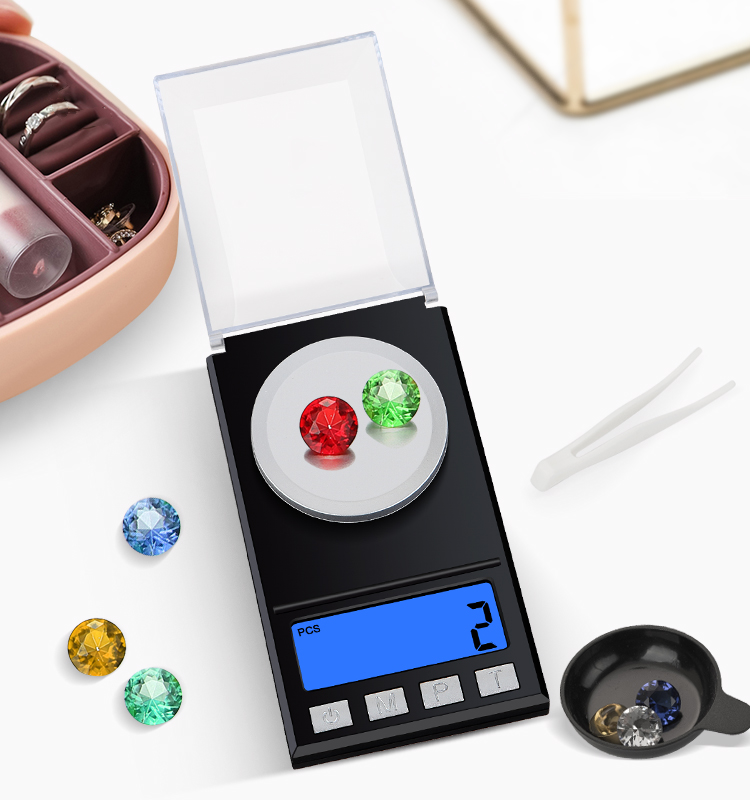 Lab Balance Milligram Accurate Jewelry Scale 10g, 20g, 50g, 100g, 200g/0.001g(图7)