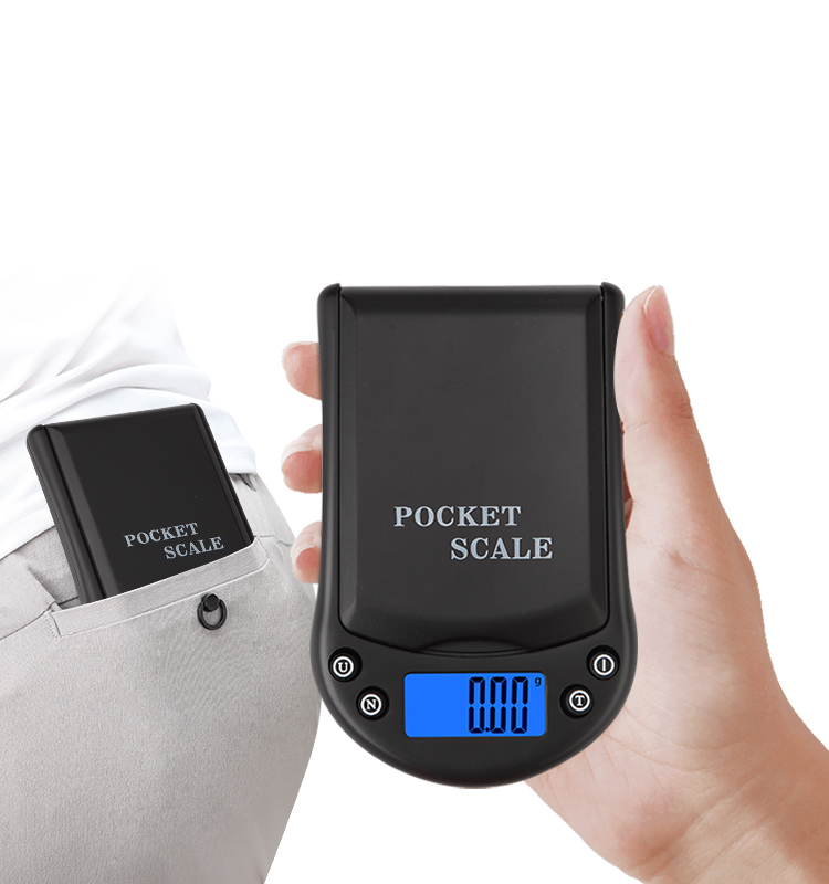 Digital Powder Gold Weighing Pocket Jewelry Scale 100g/0.01g, 200g/0.01g, 500g/0.01g(图2)