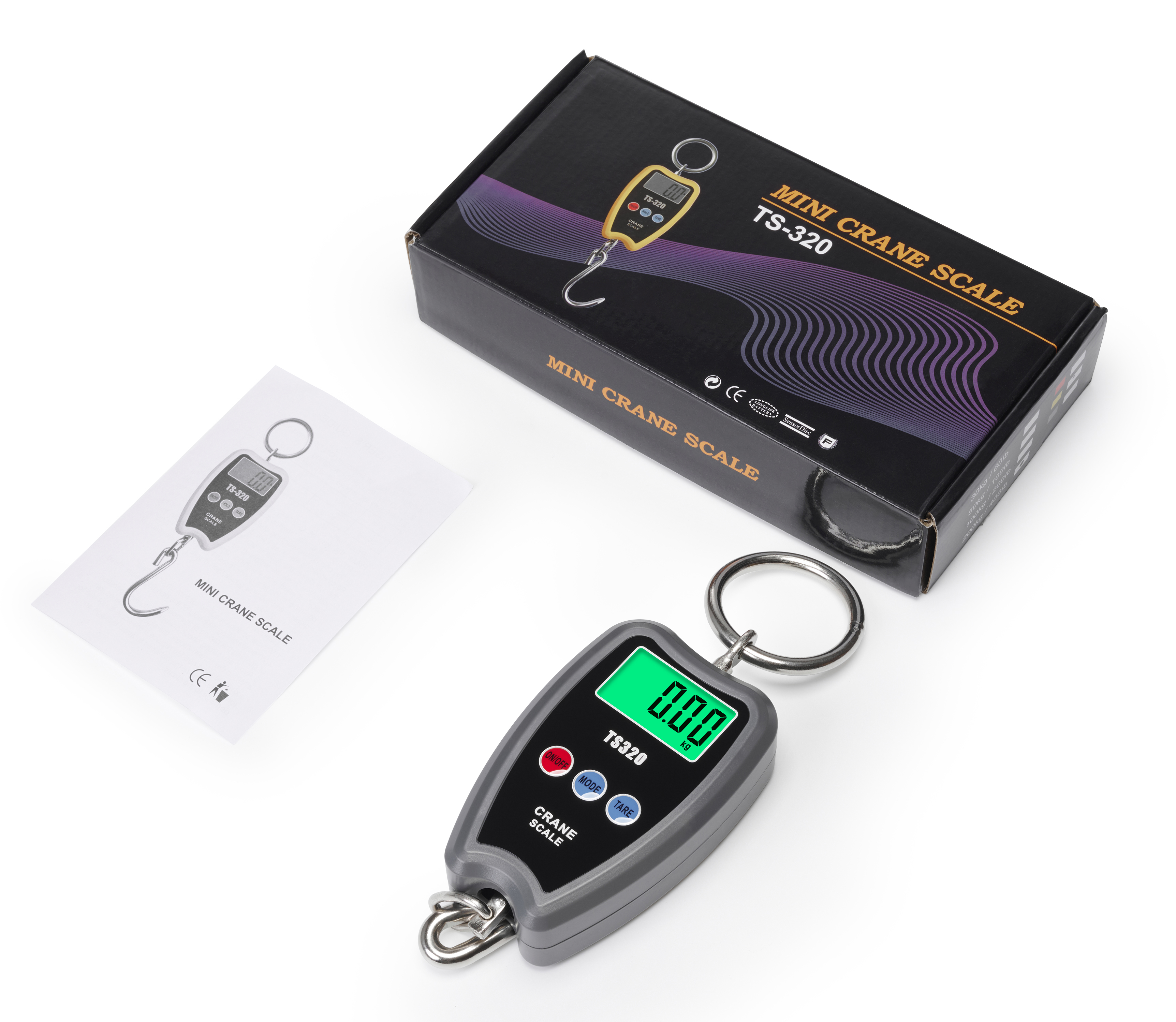 High Weighing Capacity Digital Luggage Scale 200kg/50g(图4)