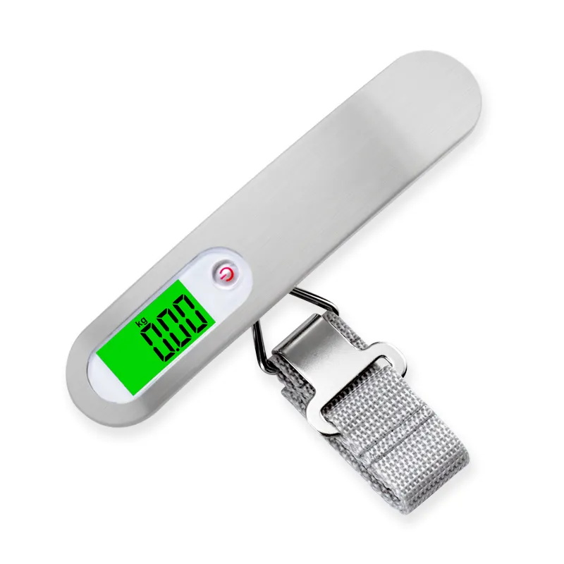 Stainless Steel Electronic Digital Luggage Scale 50kg/10g(图1)