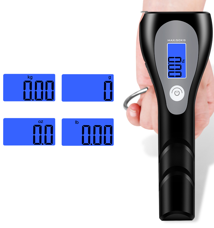 Digital Multifunction Luggage Scale 50kg/10g(图8)