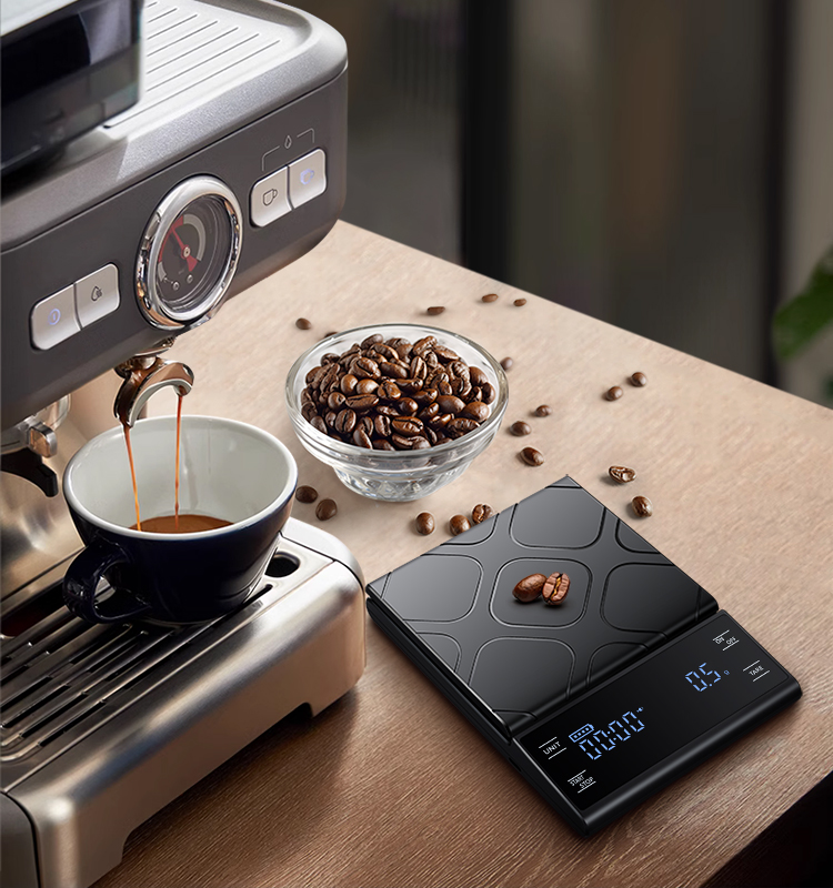 Smart digital coffee scale with factory reset function(图1)